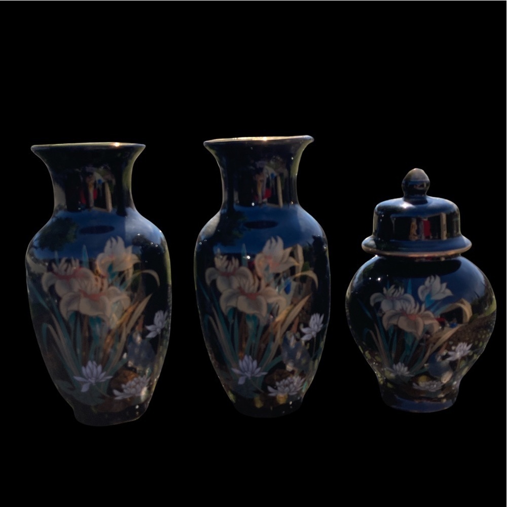 Authentic Japanese Mini Jars Vintage - Picture 3 of 3